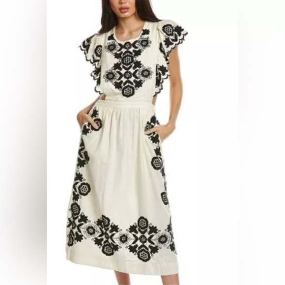 GUC Sea New York- Manuela Apron Dress. Size 12 - Picture 1 of 16